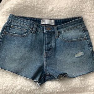 Boyfriend cut shorts